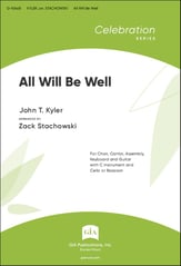 All Will Be Well SAB choral sheet music cover